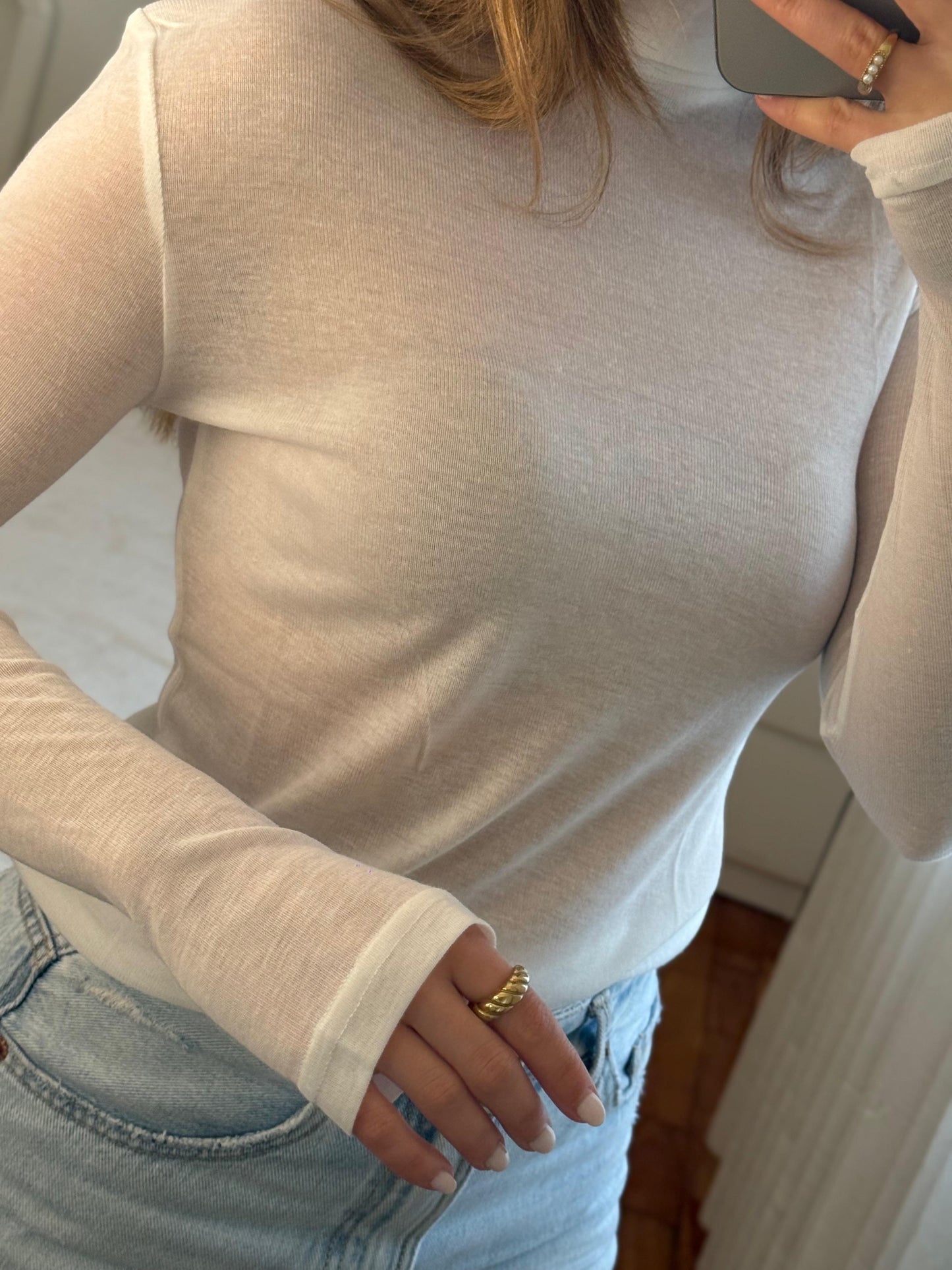 Camisola transparente REFADI010 & REFADI011