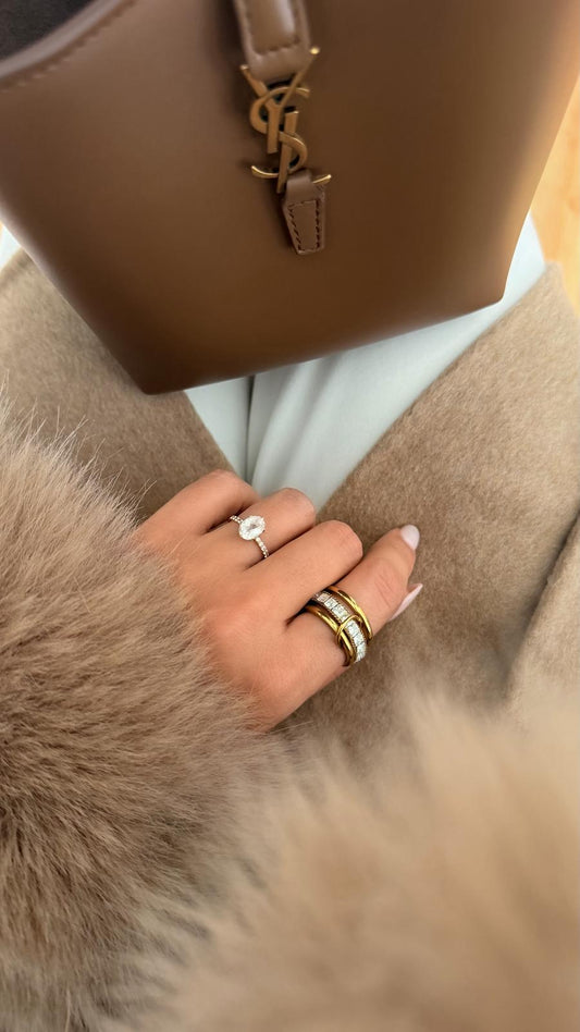 Anel triplo - REFA085