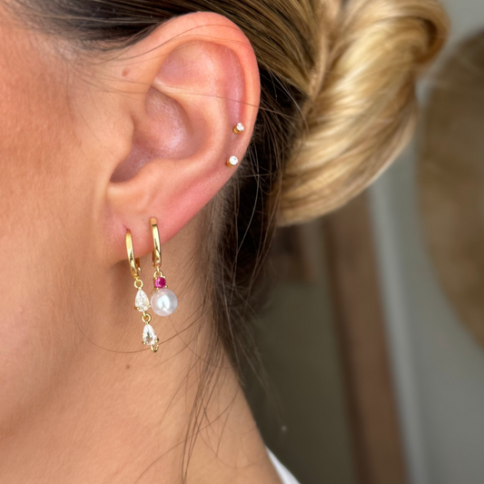 Pear Pendant Ring - REFB155