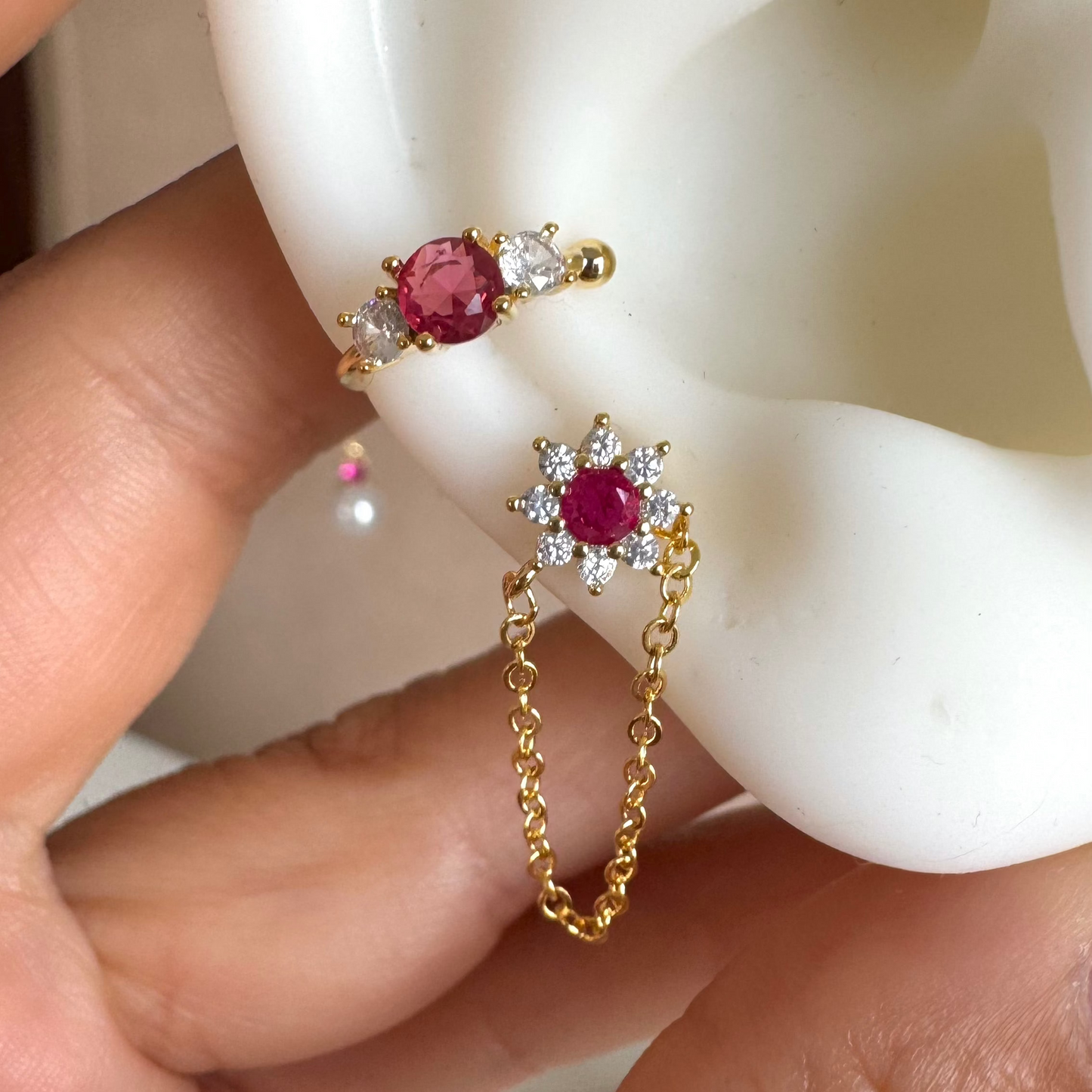 Elisa chain earring - REFB152