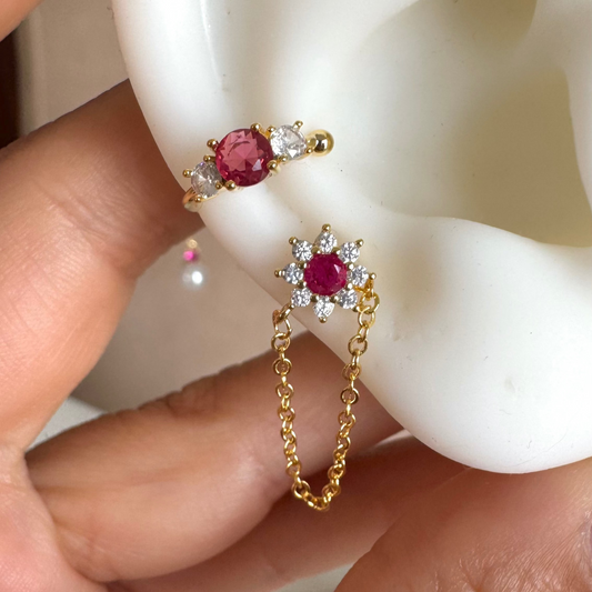 Elisa chain earring - REFB152