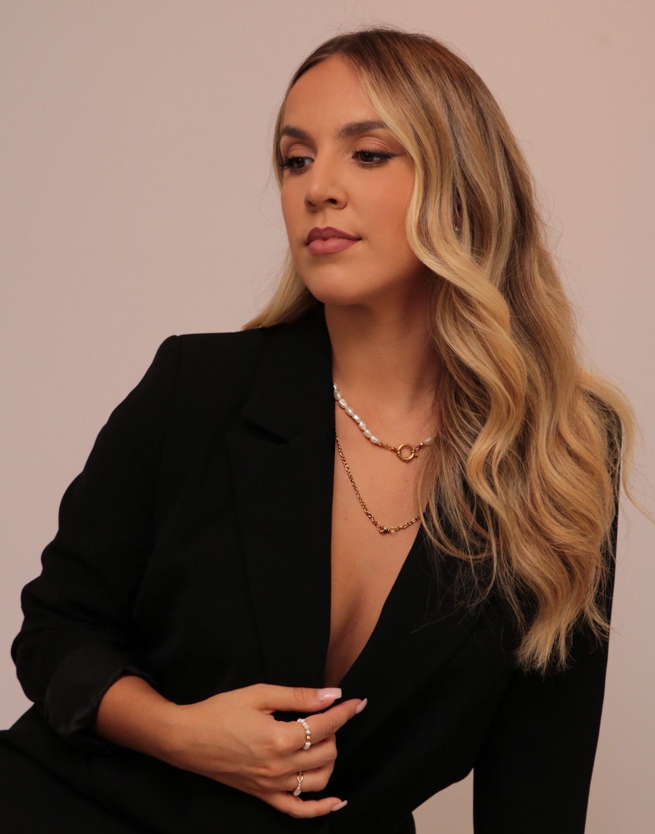 Pearl heart ring - REFA025